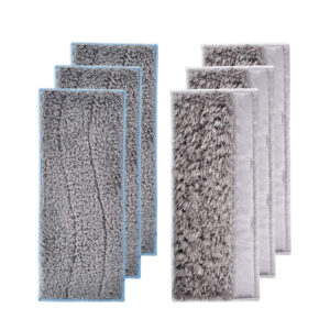 Reusable Microfiber Mop Pads – Dry & Wet Sweeper Cloths for Efficient Floor Cleaning