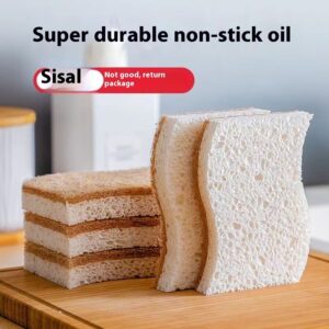 Eco-Friendly Cellulose Kitchen Sponge – Thick, Absorbent & Non-Scratch