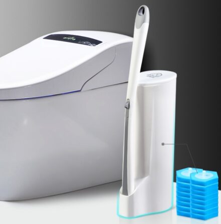 Disposable Toilet Brush – Replaceable Scrub Sponge Head for Hygienic, Mess‑Free Cleaning