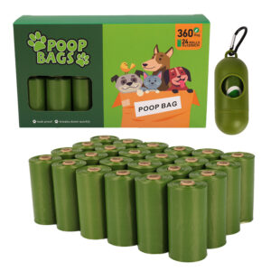 Extra‑Thick Leak‑Proof Dog Poop Bags – Eco‑Friendly Biodegradable Waste Bags (120 Pack)