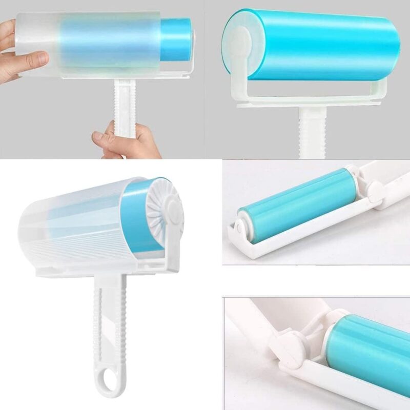 Reusable Washable Lint Roller – Super Sticky Pet Hair & Dust Remover with Protective Cover - Image 9