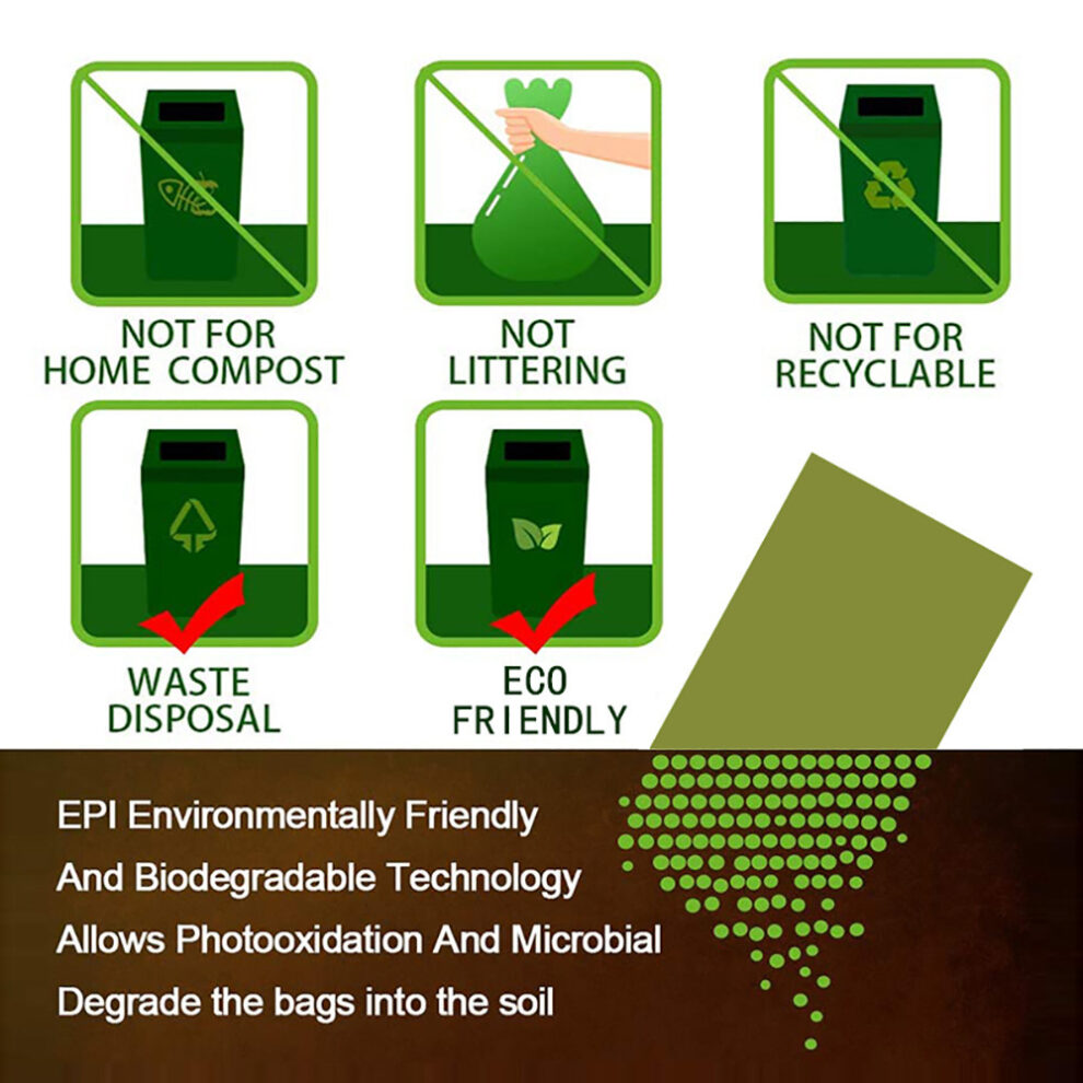 Extra‑Thick Leak‑Proof Dog Poop Bags – Eco‑Friendly Biodegradable Waste Bags (120 Pack) - Image 2