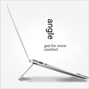 Aluminum Alloy Portable Laptop Stand – Adjustable Foldable Stand for Laptops & Tablets