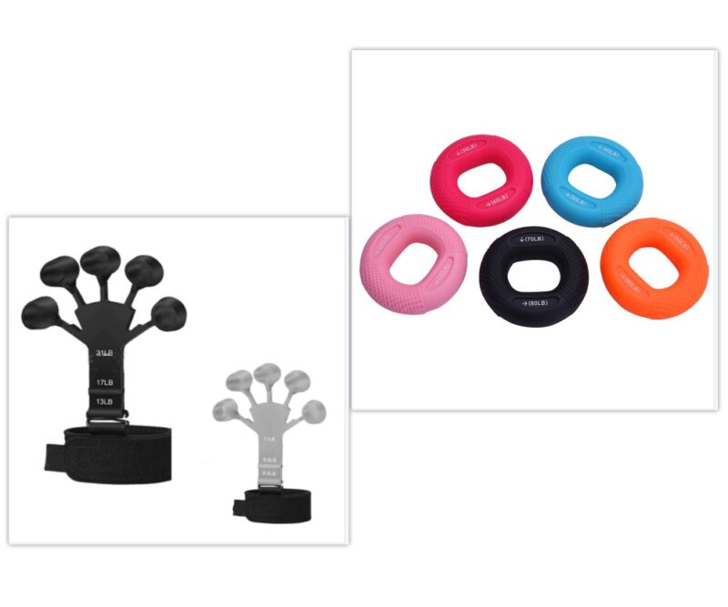 Silicone Grip Strength Training Ring – Hand & Finger Exerciser for Rehabilitation & Stress Relief - Image 3