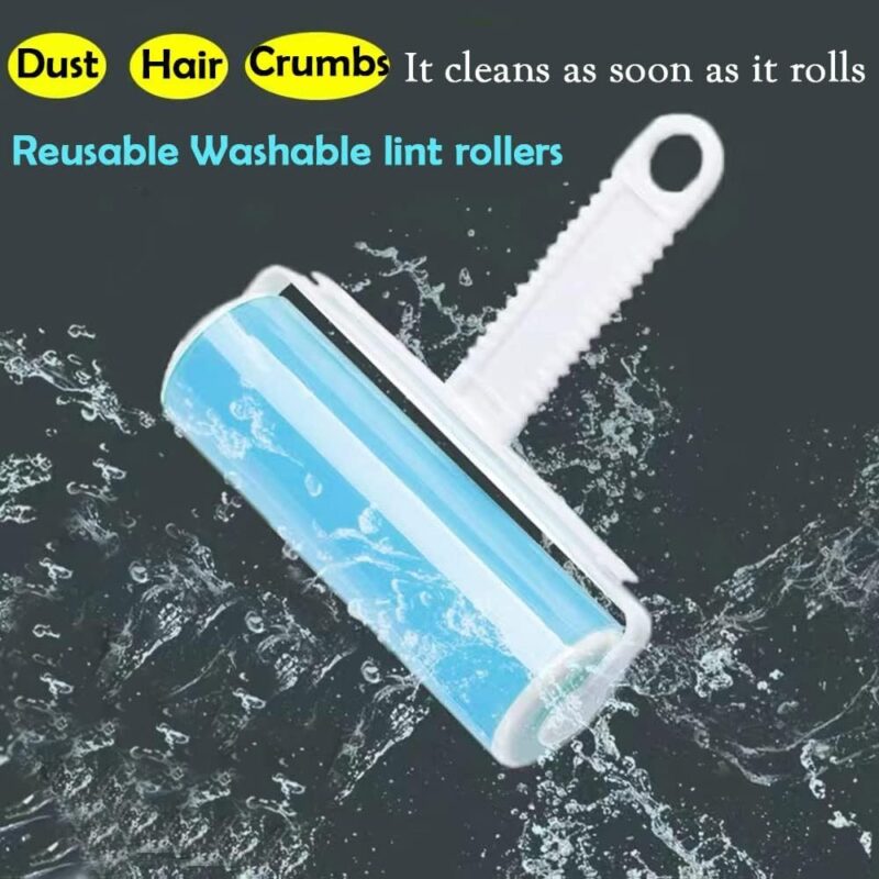 Reusable Washable Lint Roller – Super Sticky Pet Hair & Dust Remover with Protective Cover - Image 5