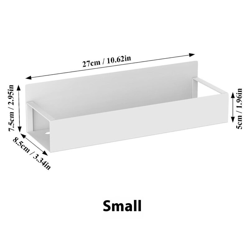 Magnetic Refrigerator Side Shelf – No‑Drill 4‑Tier Spice Rack Organizer - Image 4