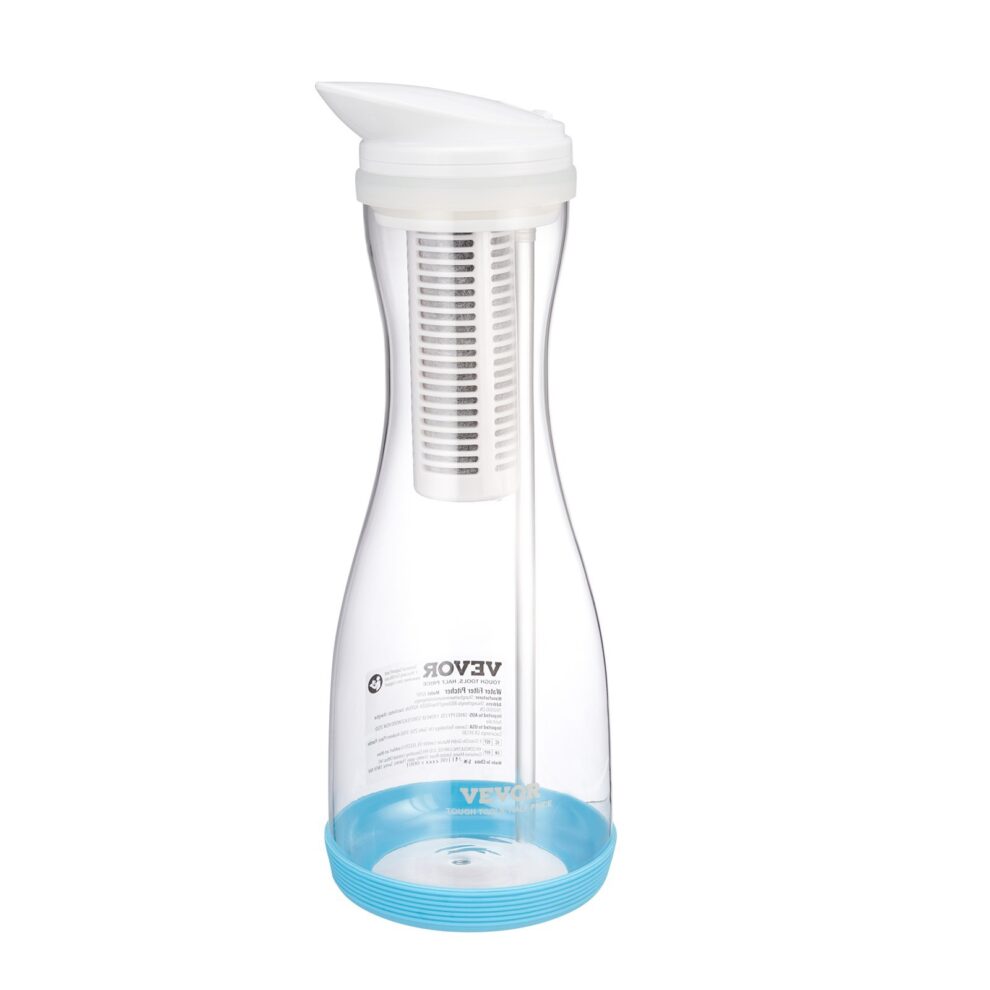 Water Filter Pitcher 6 Cup Glass Water Filtration Pitcher 211 Gallons No BPA - Image 4
